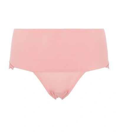 Spanx Undie-tectable Lace Cheeky Panties In Pink