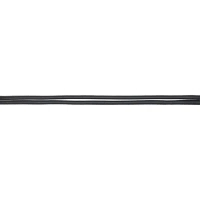 Isabel Marant Black Solid Adjustable Belt In Black
