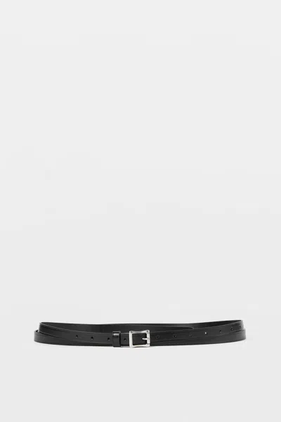 Ann Demeulemeester Adonica Long Belt In Black