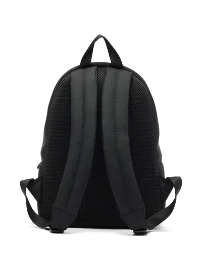 Diesel Oval D Backpack In Black