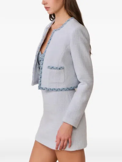 Loveshackfancy Azula Jacket In Blue