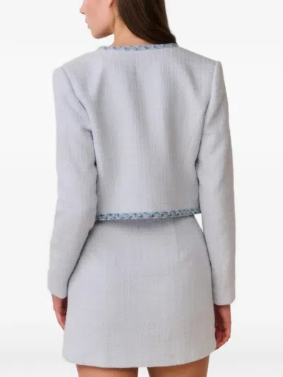 Loveshackfancy Azula Jacket In Blue