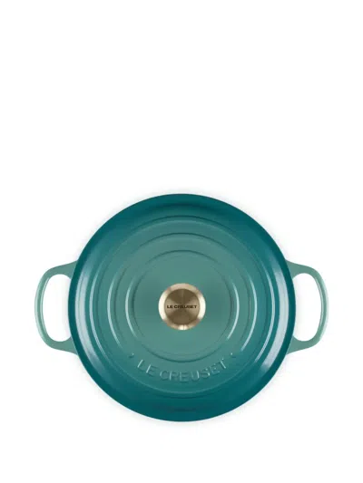 Le Creuset 에볼루션 주철 캐서롤 그릇 In Green