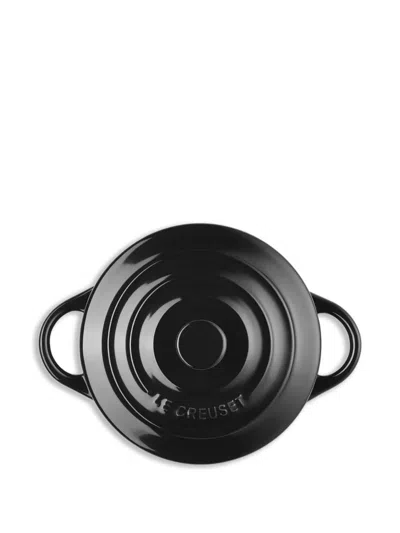 Le Creuset 스톤웨어 미니 코코테 In Black