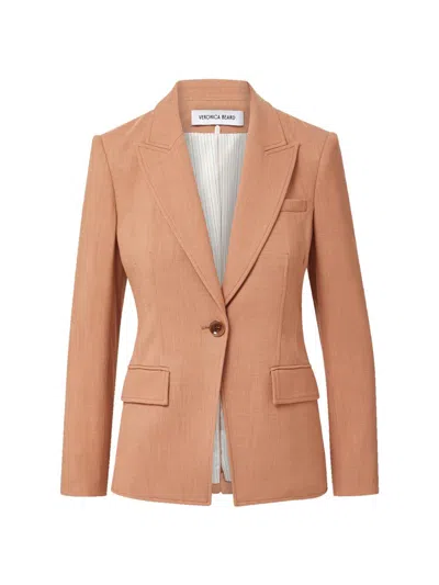 Veronica Beard Isaac Dickey Jacket In Brown