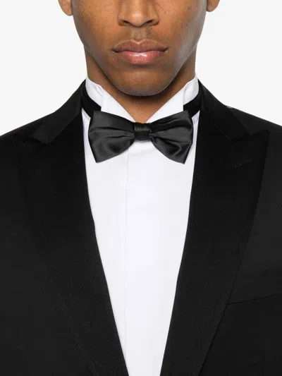 Corneliani Black Virgin Wool Suit In Black