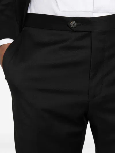 Corneliani Black Virgin Wool Suit In Black