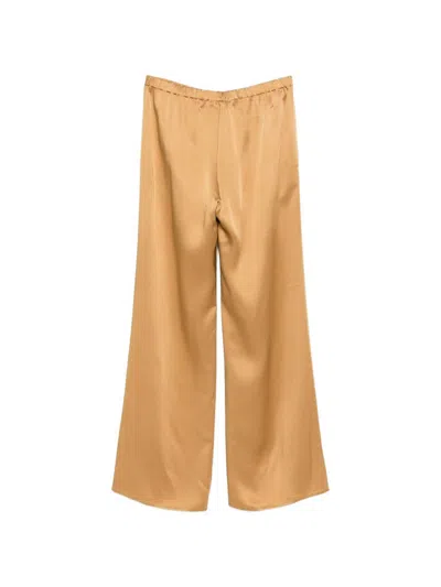 Antonelli Tiete Elasticated Trousers In Yellow