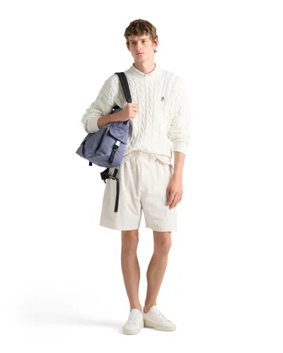 Prada Re-nylon Bermuda Shorts In White