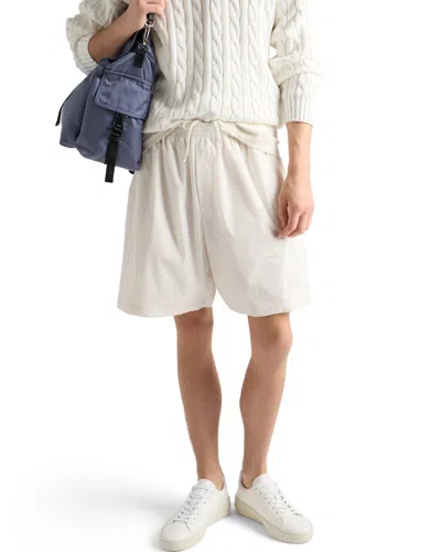 Prada Re-nylon Bermuda Shorts In White