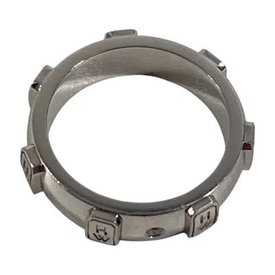 Pre-owned Harry Winston Silver Band Ring ()
