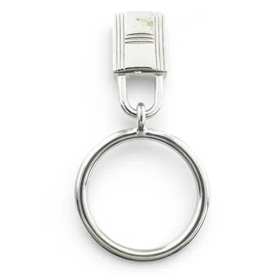 Pre-owned Hermes Silver Silver 925 Band Ring ()