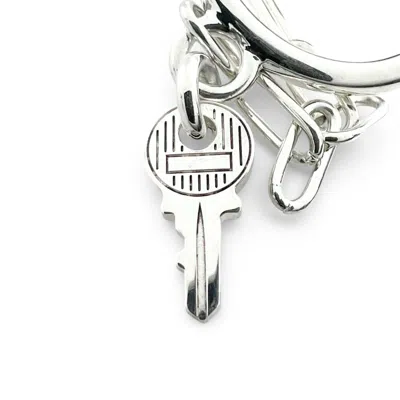 Pre-owned Hermes Silver Silver 925 Band Ring ()