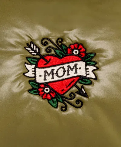 Caraa Baby Pouch Embroidered In Green
