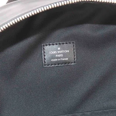 Pre-owned Louis Vuitton Black Brown Monogram Macassar Monogram Backpack () In Multi