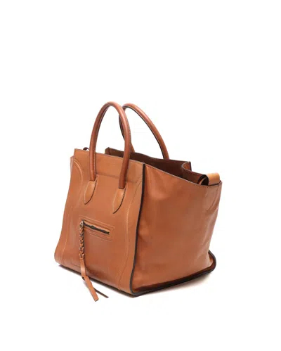 Celine Céline Luggage Phantom Bag In Pattern