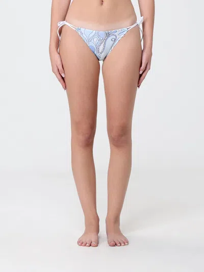 Pucci Orchidee Bikini Bottoms In Blue