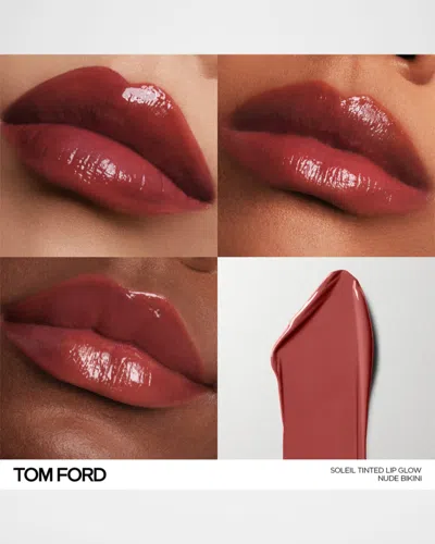 Tom Ford Soleil Tinted Glow Lip Gloss In Transparent