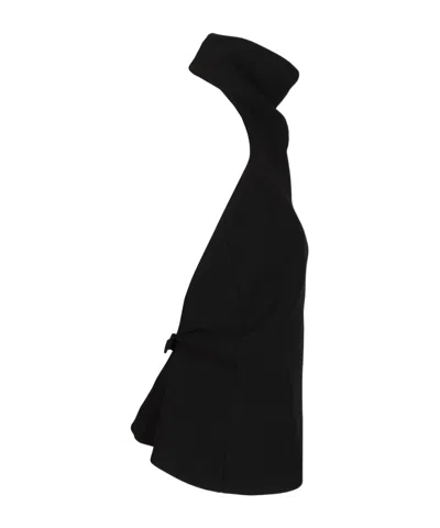 Khaite Backless Top In Black