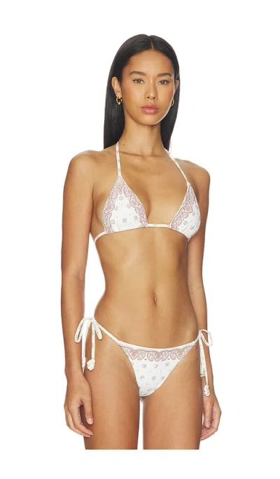 Devon Windsor Elis Bikini Top In Multi