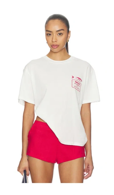 Rails Souvenir Tee In White