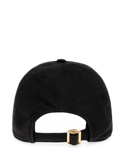 Chloé Logo-embroidered Cap In Black