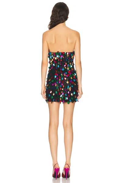 Area Confetti Mini Dress In Multi