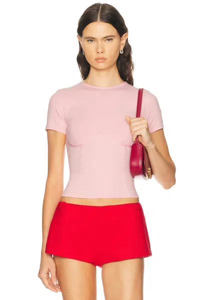 Fleur Du Mal Organic Cotton T-shirt Pink Lady