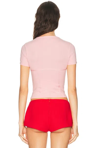 Fleur Du Mal Organic Cotton T-shirt Pink Lady