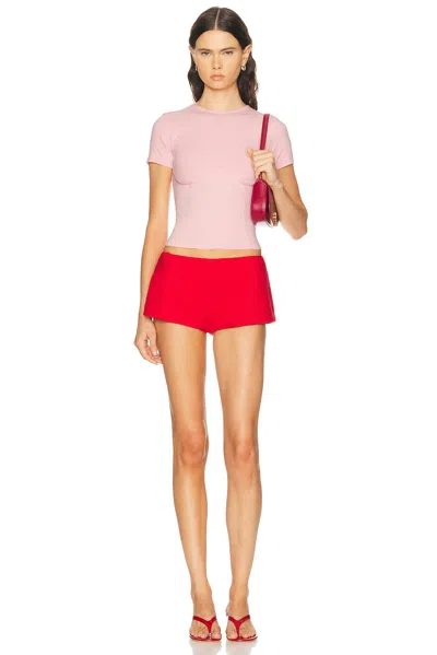 Fleur Du Mal Organic Cotton T-shirt Pink Lady
