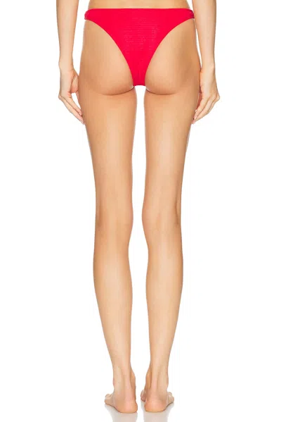 Juillet Bee Bikini Bottom In Red