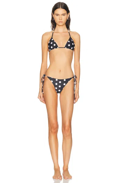Juillet Nat Bikini Bottom In Black