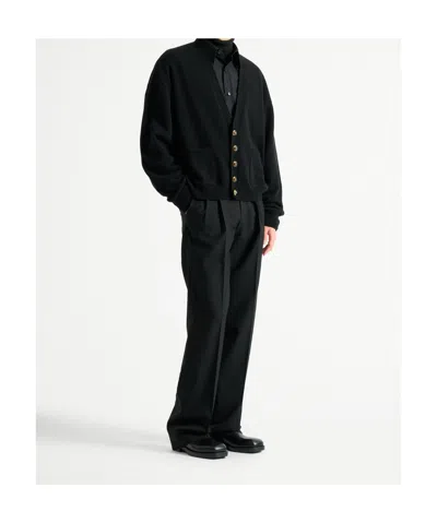 Balmain Eco-cashmere Cardigan In Black