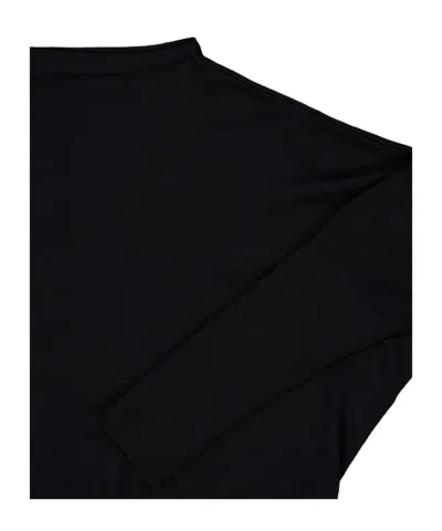 Tom Ford Off-shoulder T-shirt In Black