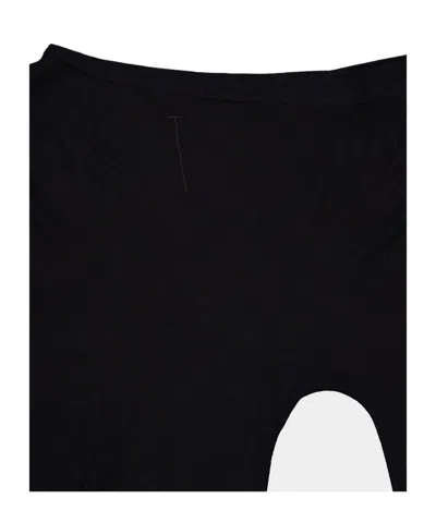 Tom Ford Off-shoulder T-shirt In Black