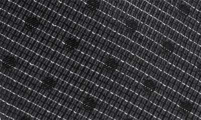 Wrk W.r.k Dot Silk Tie In Black