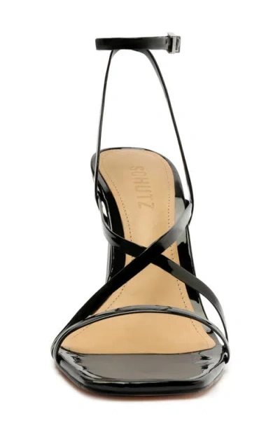 Schutz Bari Ankle Strap Sandal In Multi
