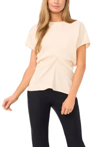 Ted Baker Maria Ruched Top In Neutral