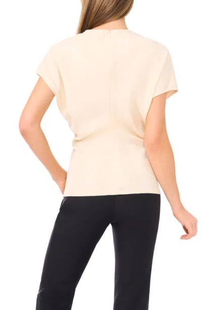 Ted Baker Maria Ruched Top In Neutral
