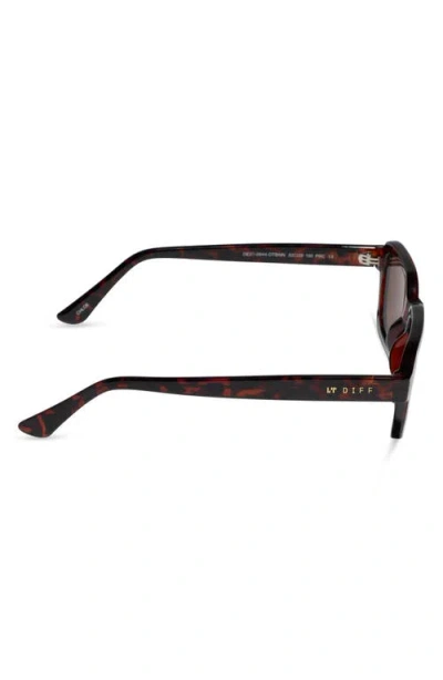 Diff 53mm Chloe Square Sunglasses In Brown
