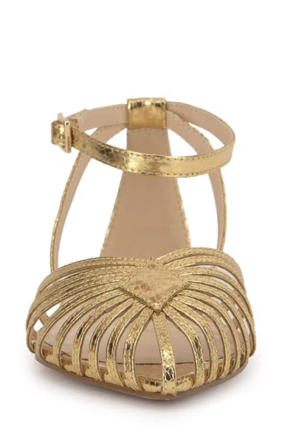 Jessica Simpson Eulean Ankle Strap Sandal In Multi