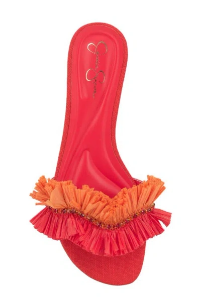 Jessica Simpson Danive Slide Sandal In Multi