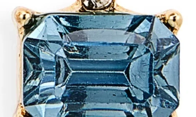Cara Crystal Linear Drop Earrings In Multi