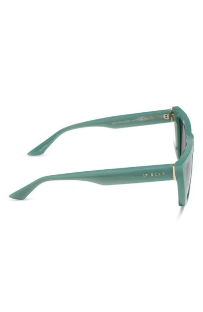 Diff Vinona Sunglasses In Green