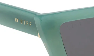 Diff Vinona Sunglasses In Green