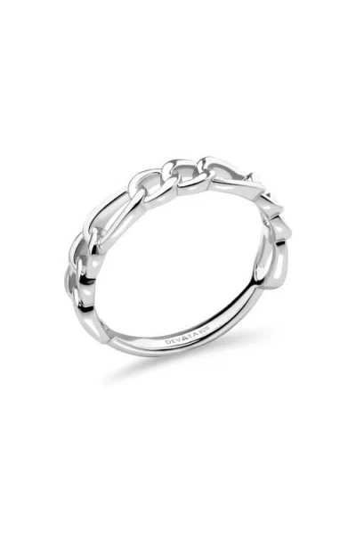 Devata Figaro Link Ring In Silver