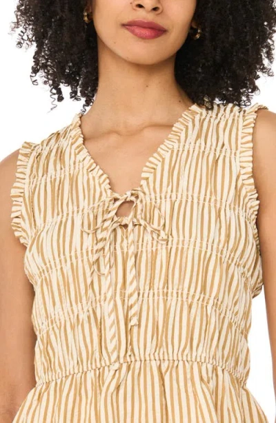Halogen ® Sleeveless Ruffle Gathered Top In Multi