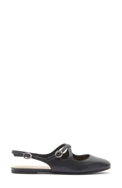Stuart Weitzman Clover Slingback Mule In Black