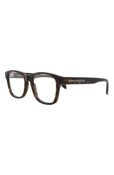 Mcq By Alexander Mcqueen Mcq Optical Glasses In Silver