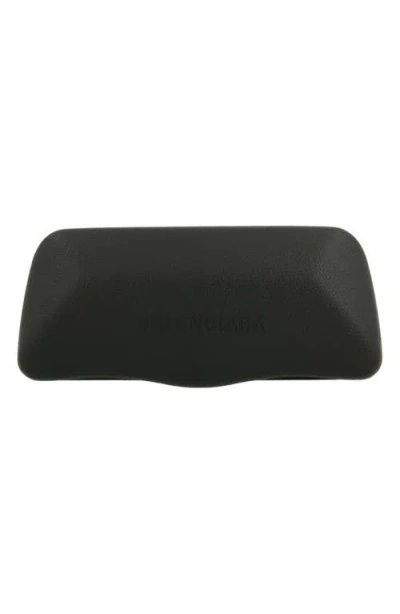 Balenciaga 54mm Rectangular Optical Glasses In Black